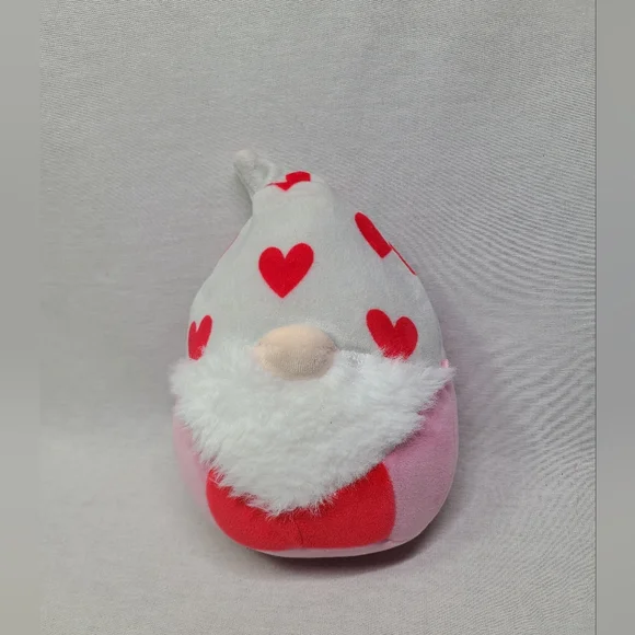 Squishmallow Remmy Gnome 5" 2021 Valentine Day Kellytoy Plush- Flawed - Picture 1 of 4